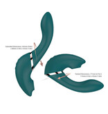 BMS Enterprises The Monarch Swan Transform with a Twist Vibrator & Stimulator