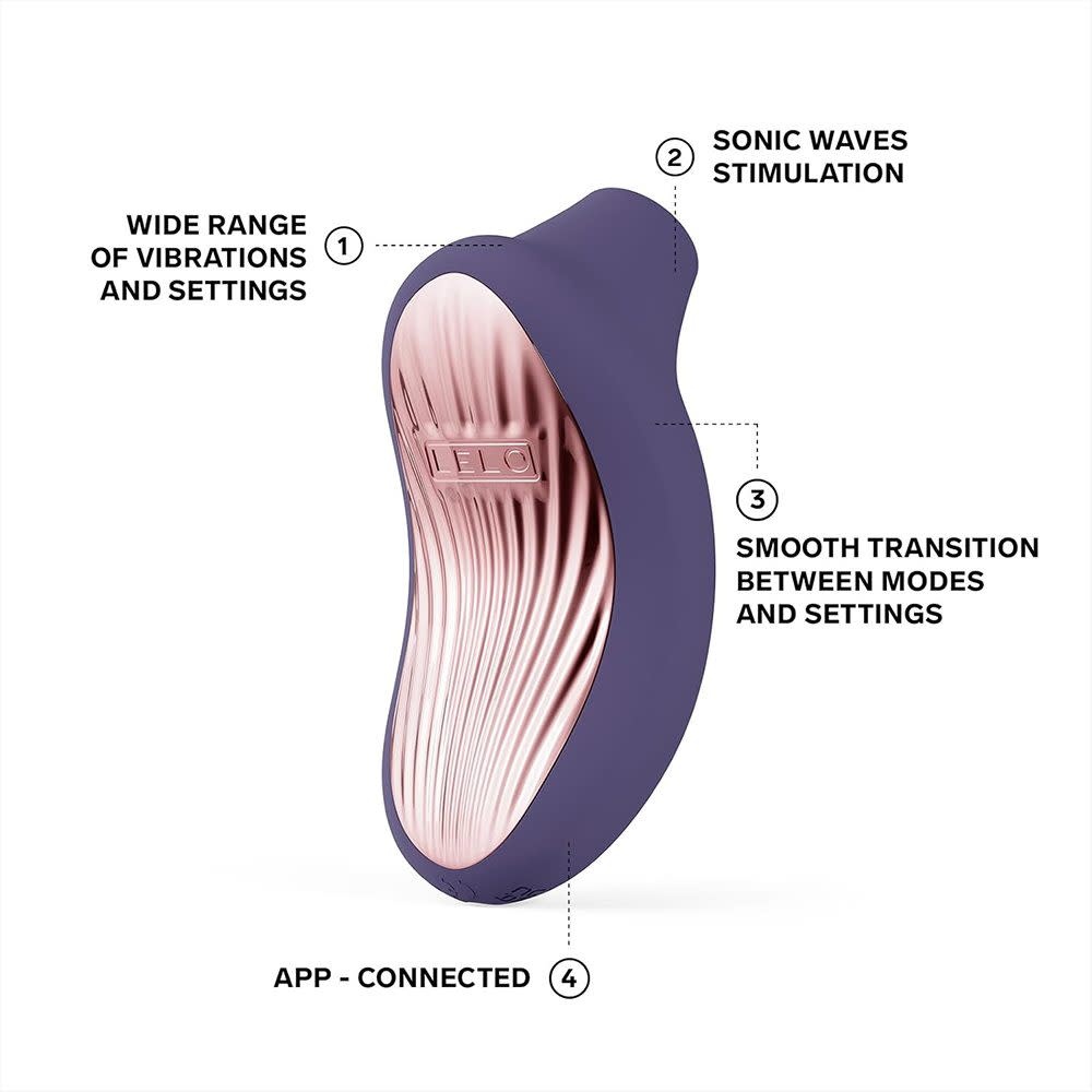 LELO Pleasure Objects LELO Sona 3 External Sonic Massager (Cyber Purple)