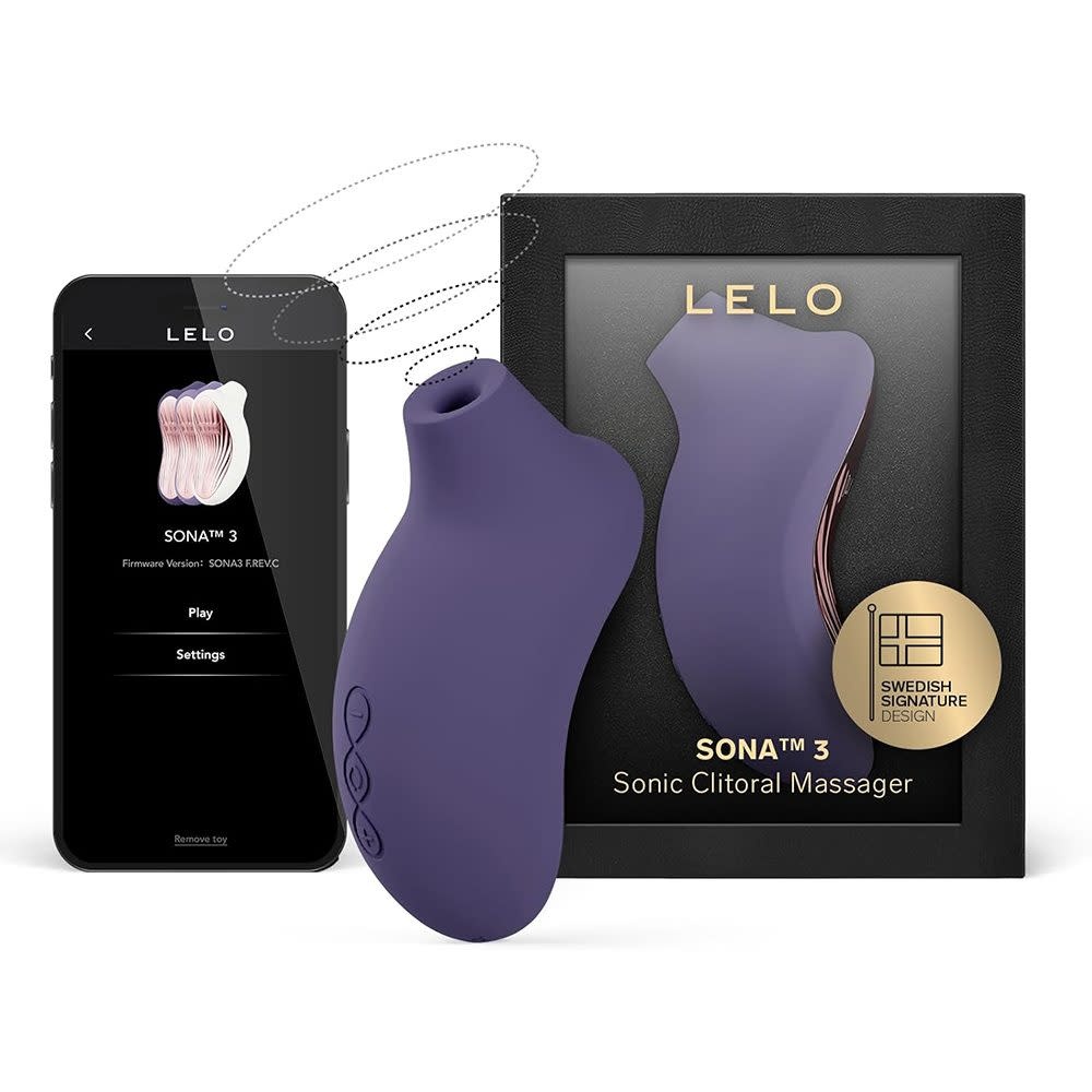 LELO Pleasure Objects LELO Sona 3 External Sonic Massager (Cyber Purple)