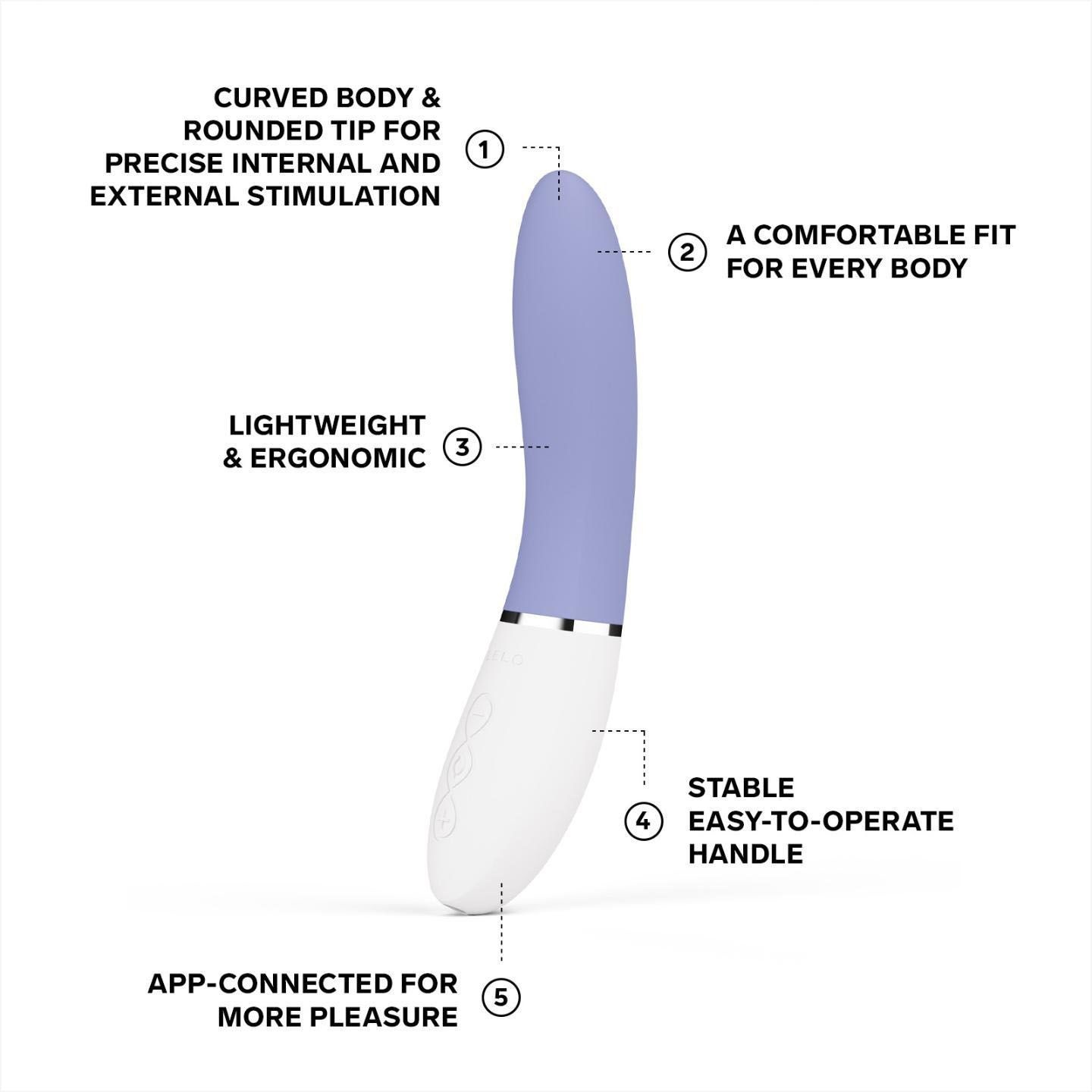 LELO Pleasure Objects LELO Liv 3 Rechargeable Vibe (Powder Blue)