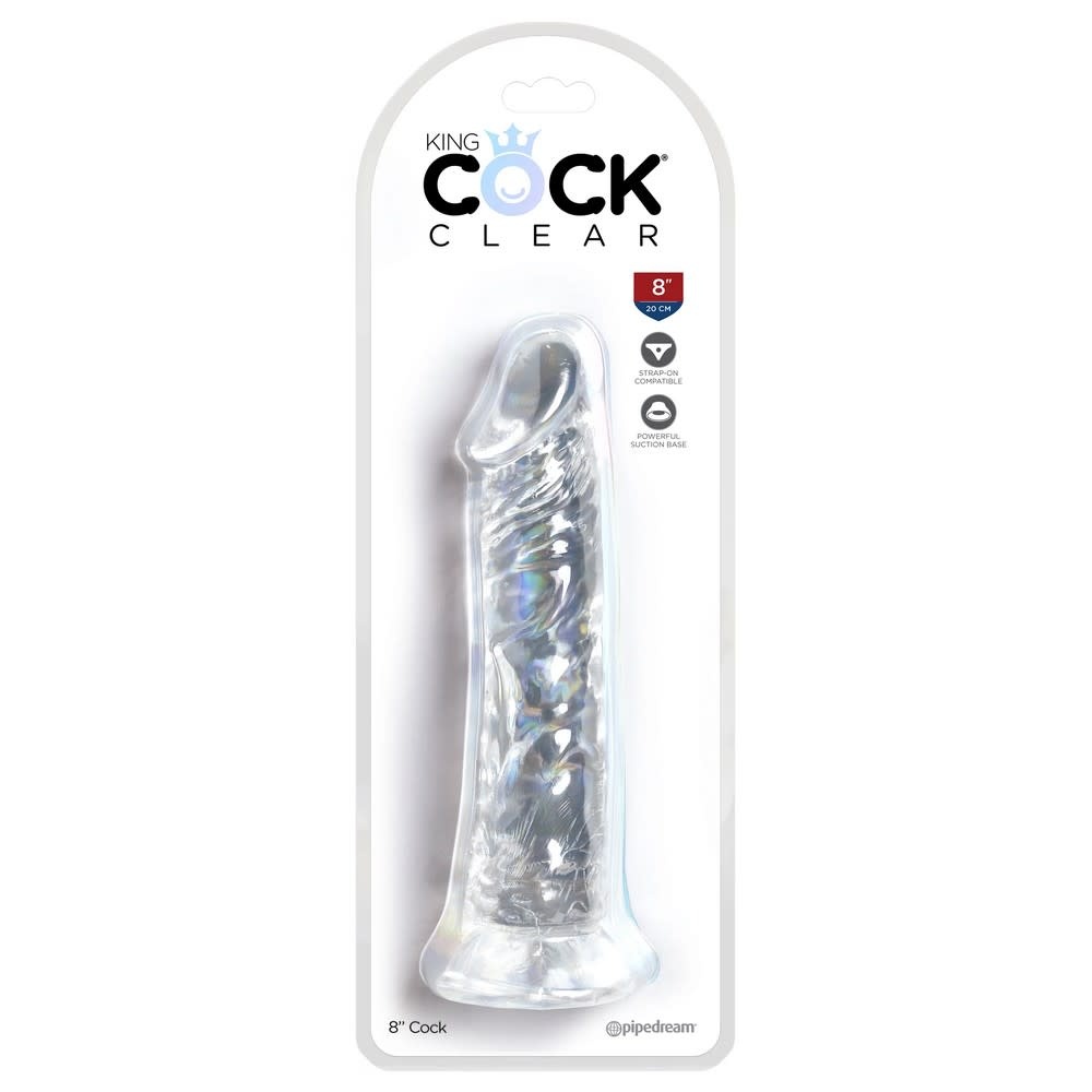 Pipedream Products King Cock Clear 8″ Cock