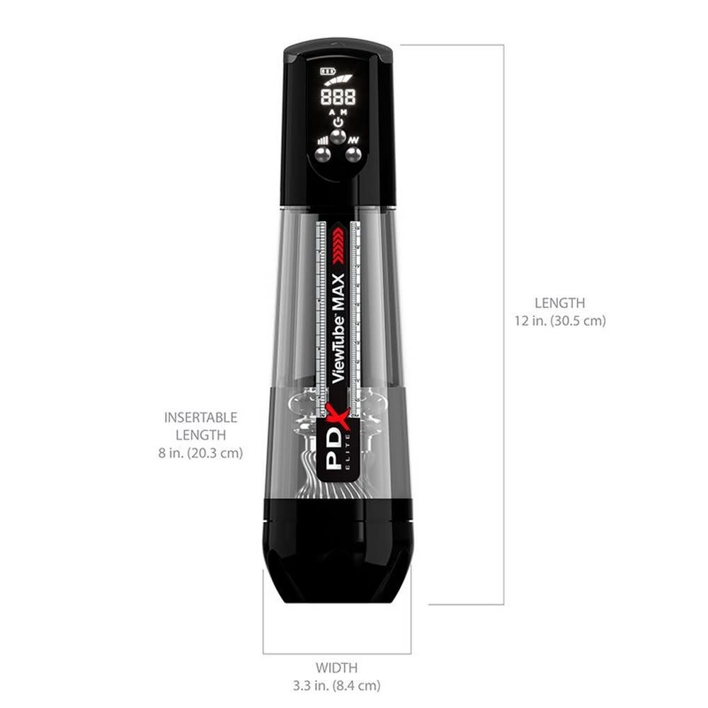 Pipedream Products PDX Elite ViewTube Max View Suction Stroker