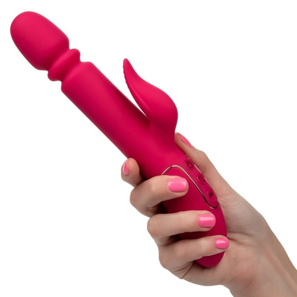 Cal Exotics Shameless Slim Charmer Thrusting Rabbit Vibe