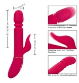 Cal Exotics Shameless Slim Charmer Thrusting Rabbit Vibe