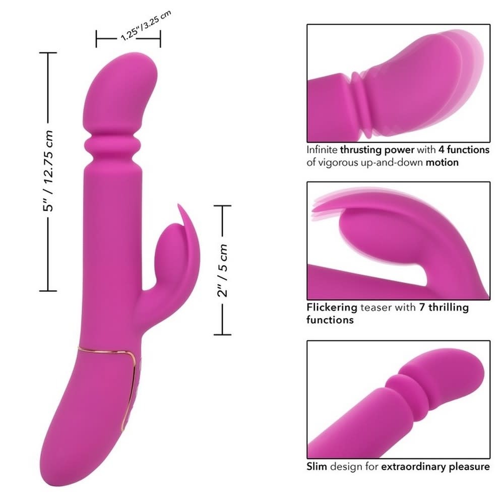 Cal Exotics Shameless Slim Player Thrusting Rabbit Vibe