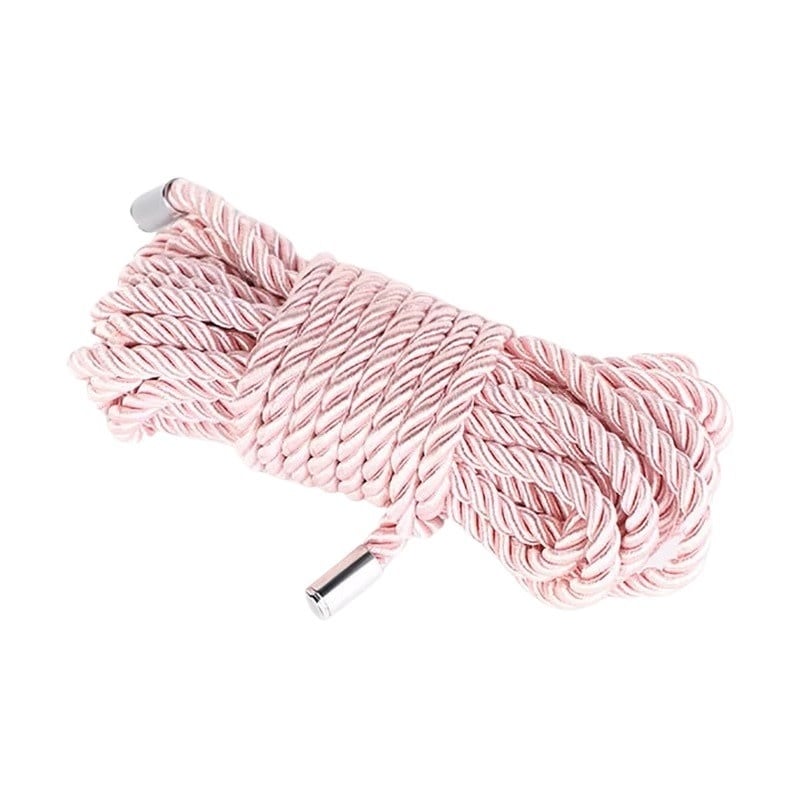 Premium Products Soft Silk Bondage Rope: Pink (5 m)