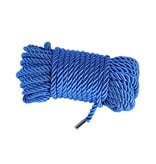 Premium Products Soft Silk Bondage Rope: Blue (5 m)