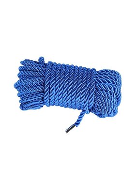 Premium Products Soft Silk Bondage Rope: Blue (5 m)