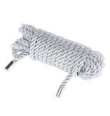 Premium Products Soft Silk Bondage Rope: Silver (5 m)