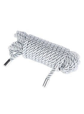 Premium Products Soft Silk Bondage Rope: Silver (5 m)