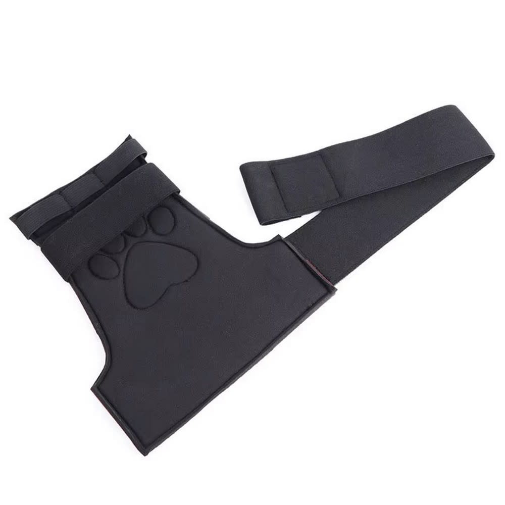 Premium Products Puppy Play Padded Fingerless Paw Gloves
