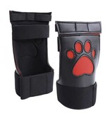 Premium Products Puppy Play Padded Fingerless Paw Gloves