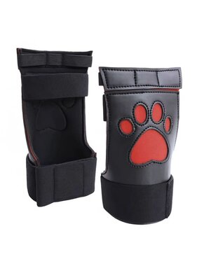 Premium Products Puppy Play Padded Fingerless Paw Gloves