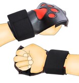 Premium Products Puppy Play Padded Fingerless Paw Gloves