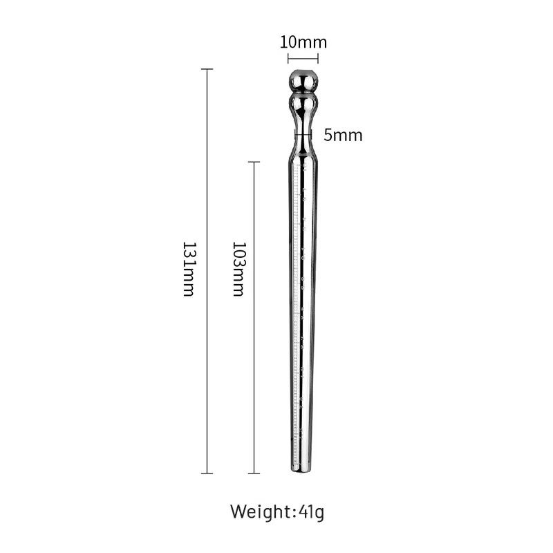 Premium Products Stainless Steel Hollow Tapered Urethral Sound