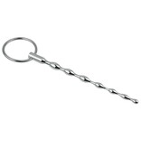 Premium Products Stainless Steel Wavy Urethral Sound with Ring