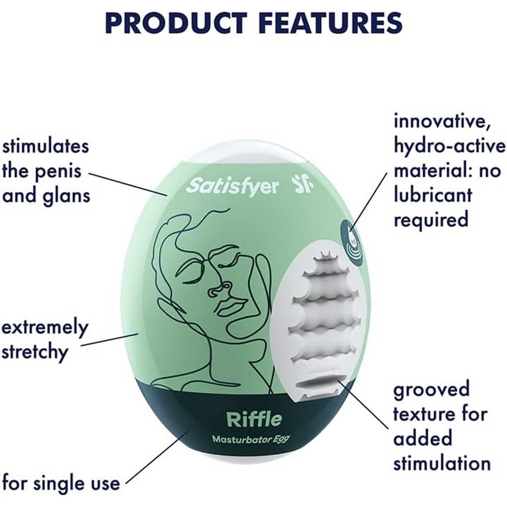 Satisfyer Satisfyer Masturbator Egg (Single)