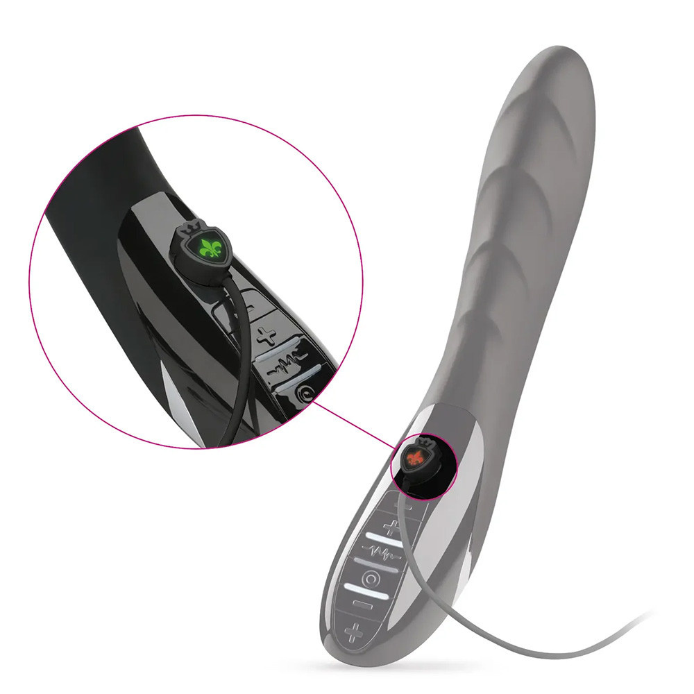 Mystim Toys Mystim Sizzling Simon Black Edition eStim Vibrator