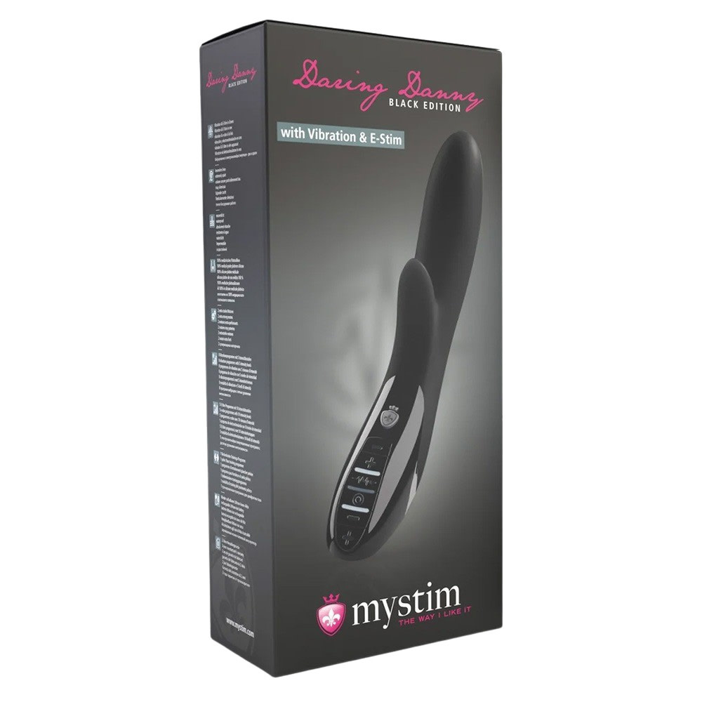 Mystim Toys Mystim Daring Danny Black Edition eStim Vibrator