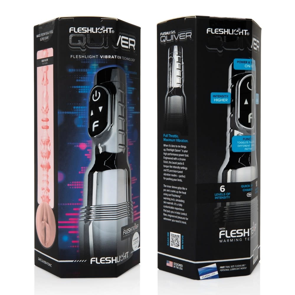 Fleshlight Products Fleshlight: Quiver Rechargeable Vibrating Stroker
