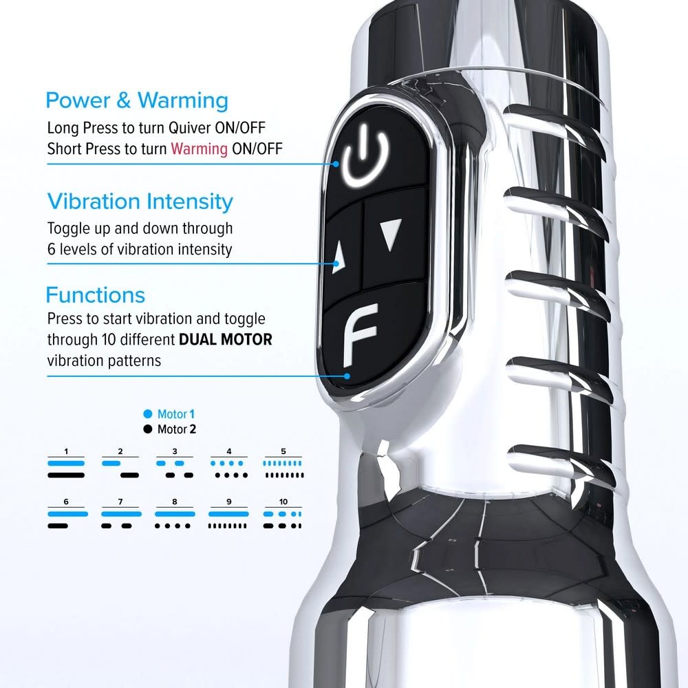 Fleshlight Products Fleshlight: Quiver Rechargeable Vibrating Stroker