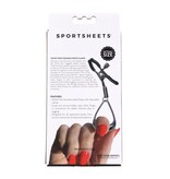 Sportsheets Velvet Noir Tuggable Nipple Clamps