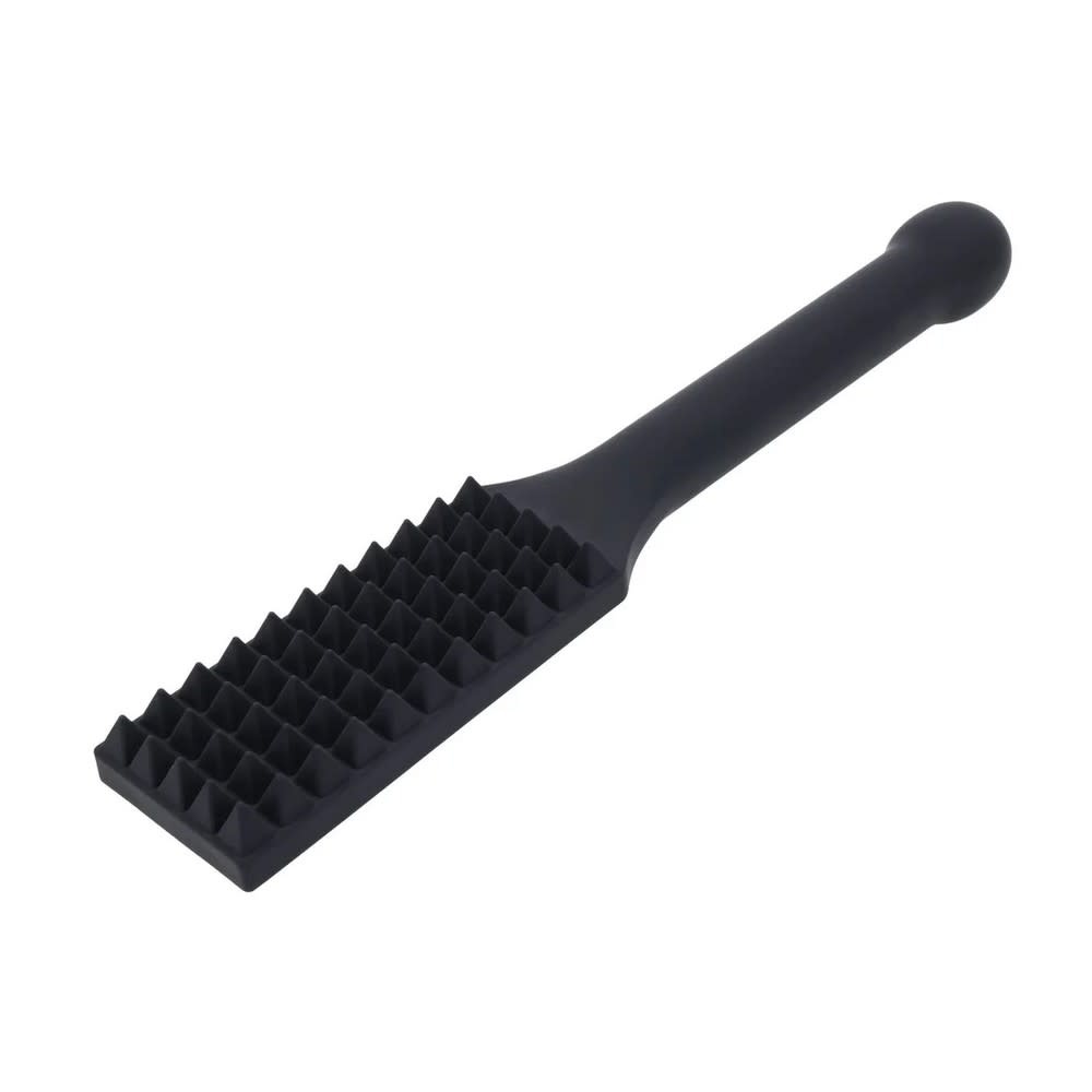 Sportsheets Edge Spiked Silicone Paddle with Insertable Handle