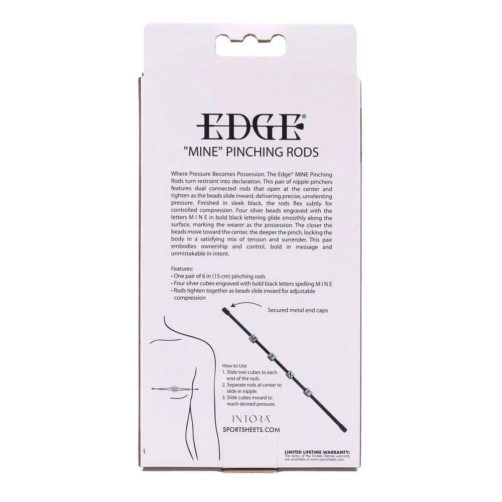 Sportsheets Edge MINE Pinching Rods