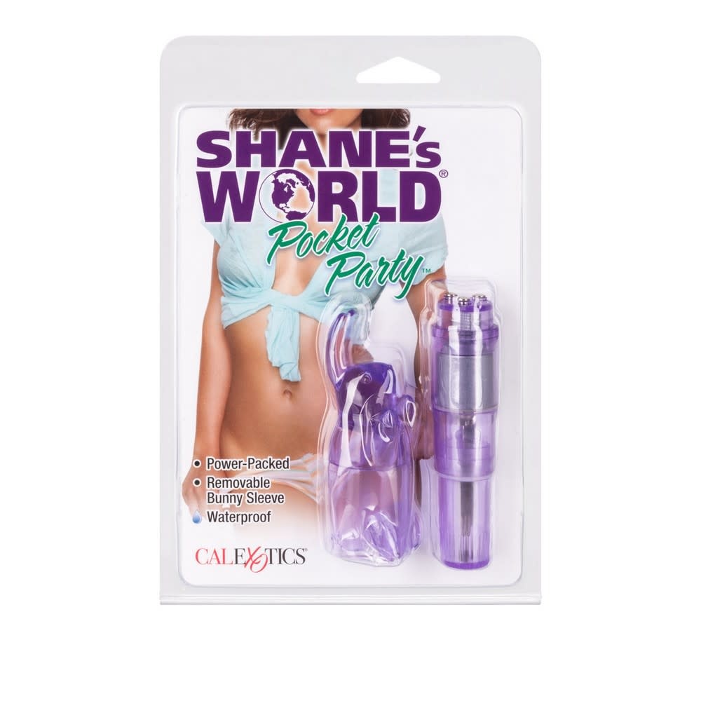 Cal Exotics Shane's World Pocket Party Vibe (Purple)
