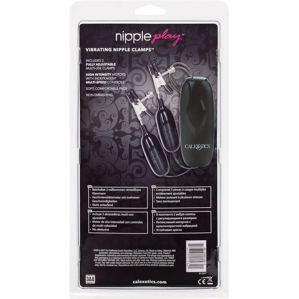 Cal Exotics nipple play Vibrating Nipple Clamps