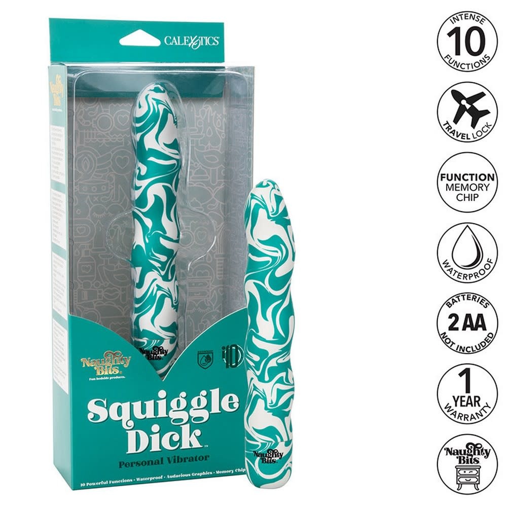 Cal Exotics Naughty Bits Squiggle Dick Vibe