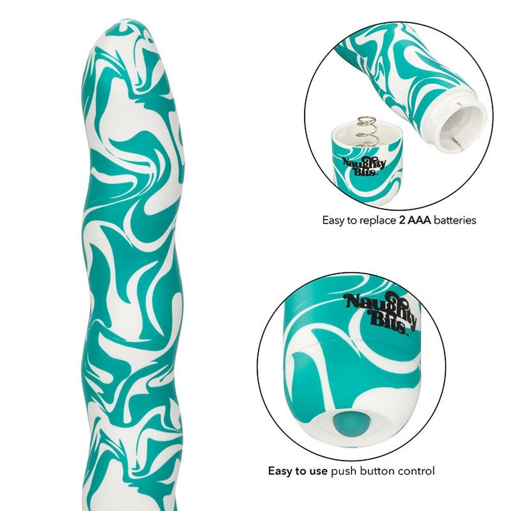 Cal Exotics Naughty Bits Squiggle Dick Vibe