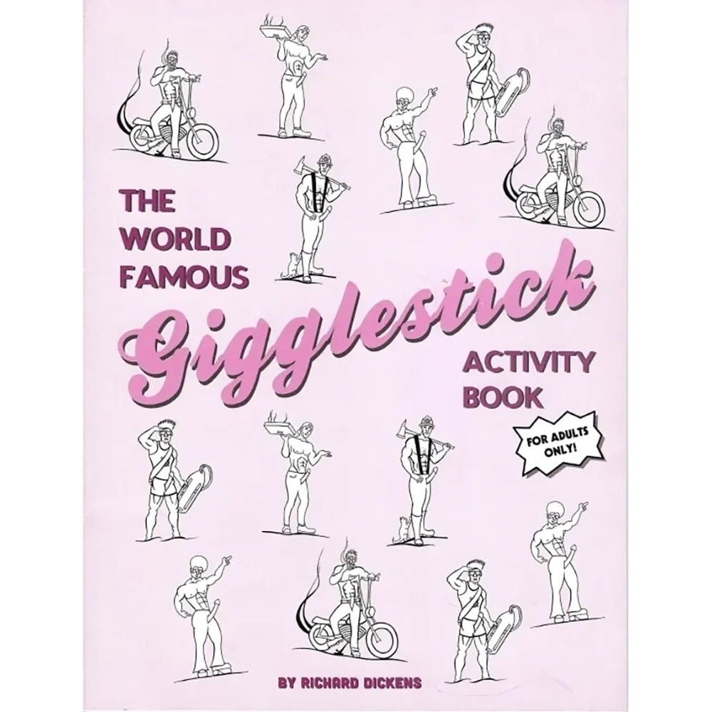 World Famous Giggle Stick Activity Book