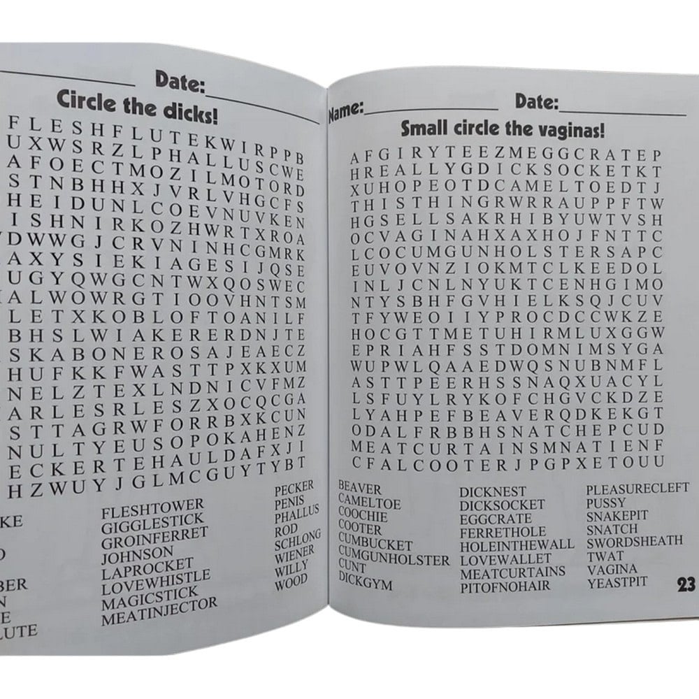 World Famous Giggle Stick Activity Book