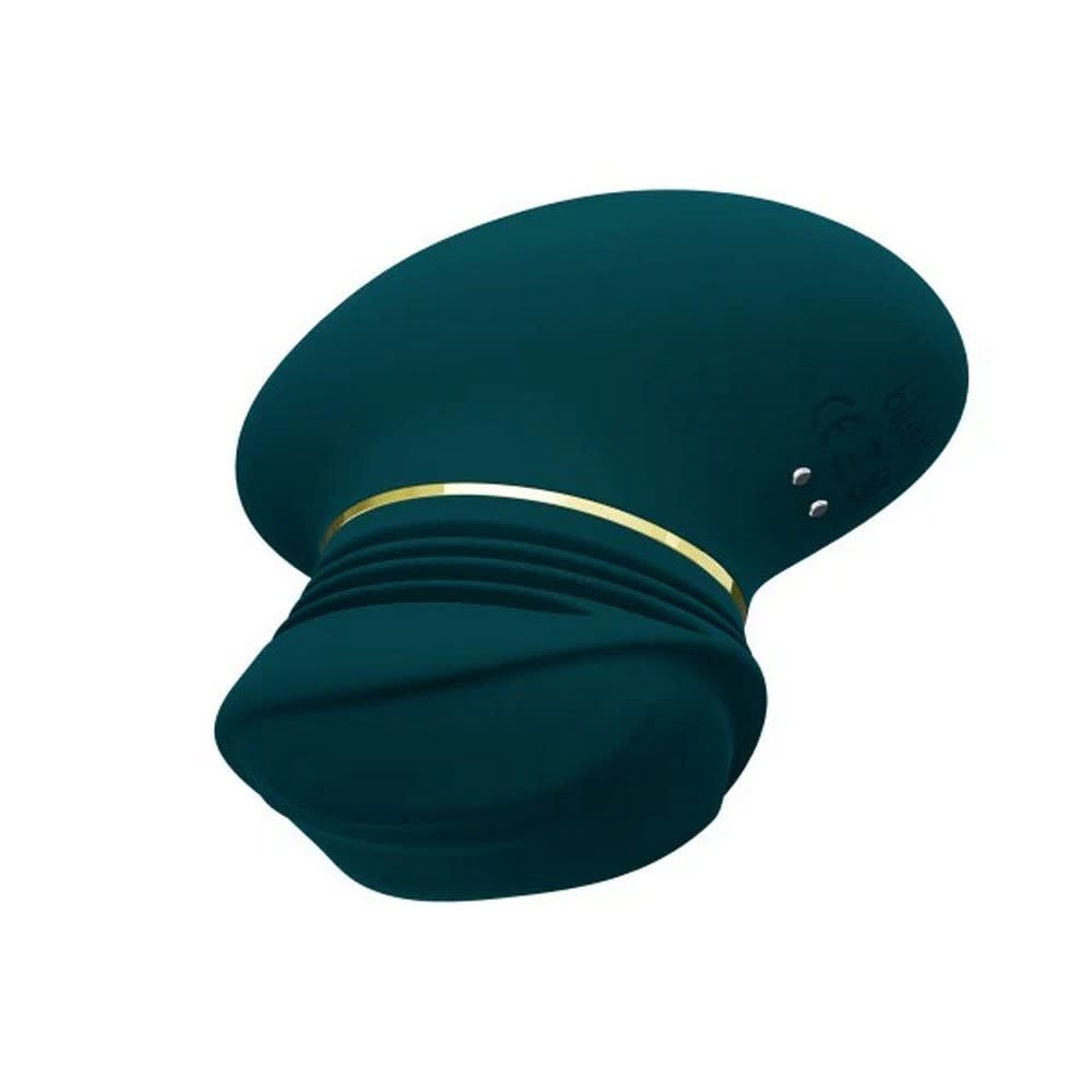 Blush Novelties Blush Collection Riana AutoRub Clitoral Stimulator (Dark Teal)