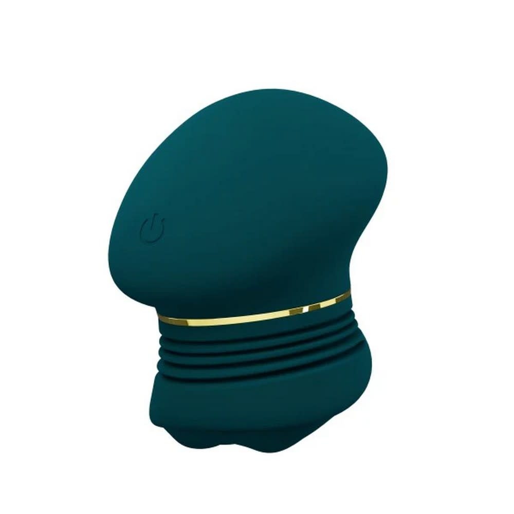 Blush Novelties Blush Collection Riana AutoRub Clitoral Stimulator (Dark Teal)
