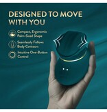 Blush Novelties Blush Collection Riana AutoRub Clitoral Stimulator (Dark Teal)