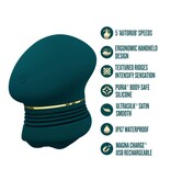 Blush Novelties Blush Collection Riana AutoRub Clitoral Stimulator (Dark Teal)