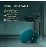 Blush Novelties Blush Collection Riana AutoRub Clitoral Stimulator (Dark Teal)
