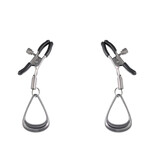 Sportsheets Velvet Noir Tuggable Nipple Clamps