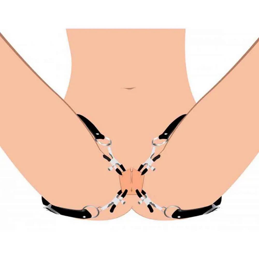 XR Brands Spread XL Labia Spreader Straps