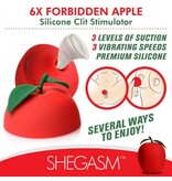 XR Brands Shegasm 6X Forbidden Apple Silicone Clit Stimulator