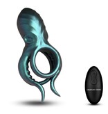 XR Brands Creature Cocks: Octo Grip Vibrating Silicone Cock Ring