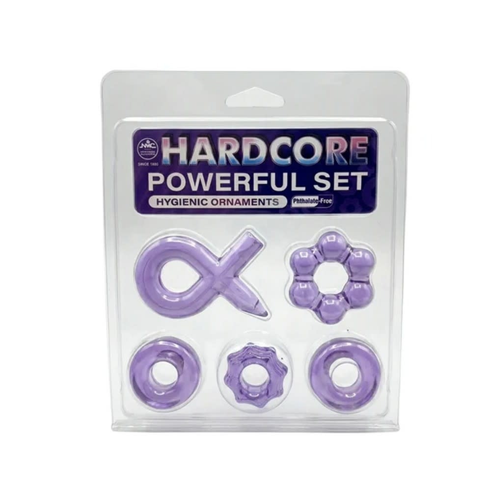 NMC Hardcore Powerful Set: Hygienic Ornaments (Purple)