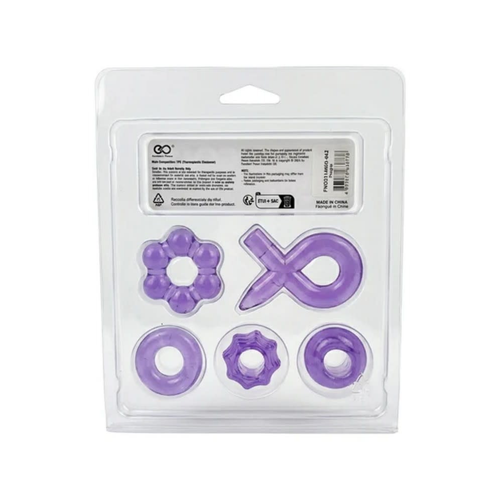 NMC Hardcore Powerful Set: Hygienic Ornaments (Purple)