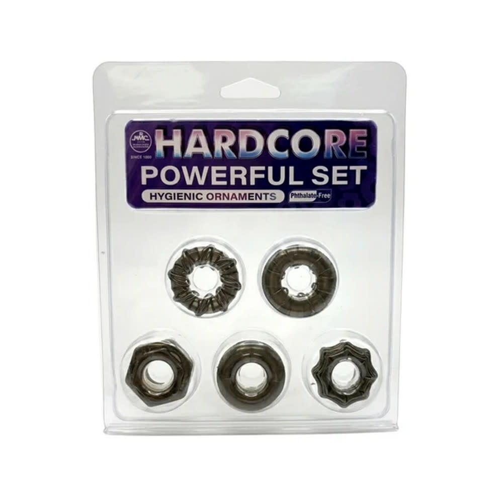 NMC Hardcore Powerful Set: Hygienic Ornaments (Black)