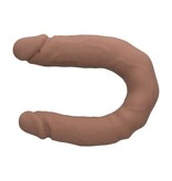 Cal Exotics Silicone Studs 16" Bend/Hold Double Dual Dong (Brown)