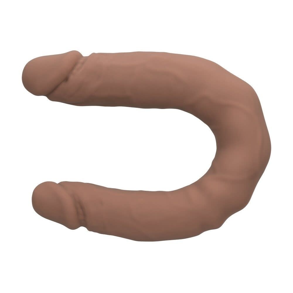 Cal Exotics Silicone Studs 16" Bend/Hold Double Dual Dong (Brown)