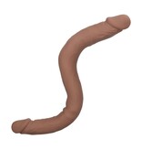 Cal Exotics Silicone Studs 16" Bend/Hold Double Dual Dong (Brown)