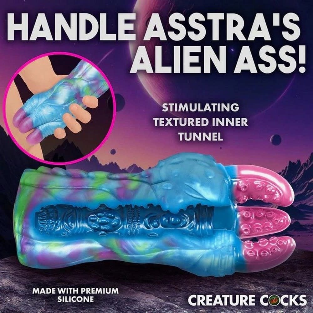 XR Brands Creature Cocks: Asstra Silicone Ass Stroker